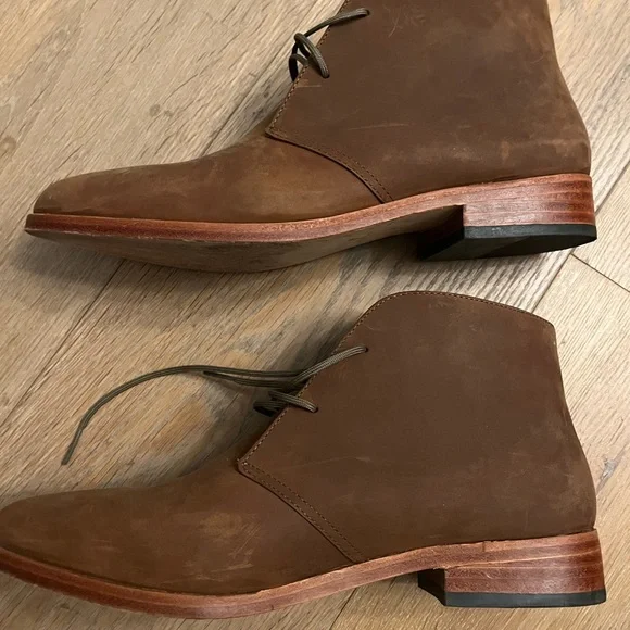 Nisolo brown leather boots. - Picture 5 of 5